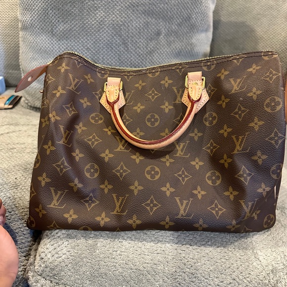 Louis Vuitton 35 Speedy Monogram -Mint/Excellent - Picture 10 of 11